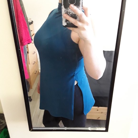 Teal Blue Tunic / Tank - Picture 9 of 11